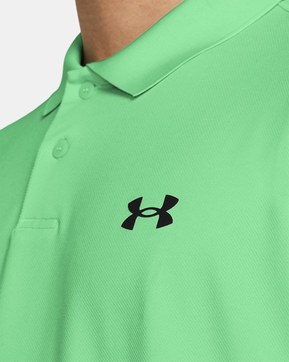 Polo UA Performance 3.0 pour homme, Green, pdpMainDesktop image number 2